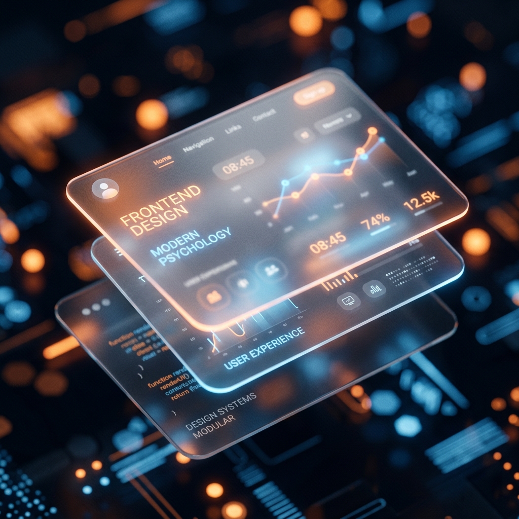 La psicología del Liquid Glass en interfaces FinTech